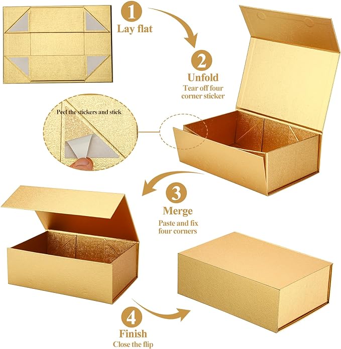 Magnetic Closure Jewelry Storage Box