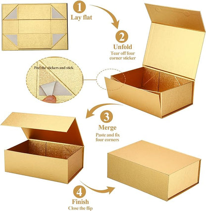 Magnetic Closure Jewelry Storage Box